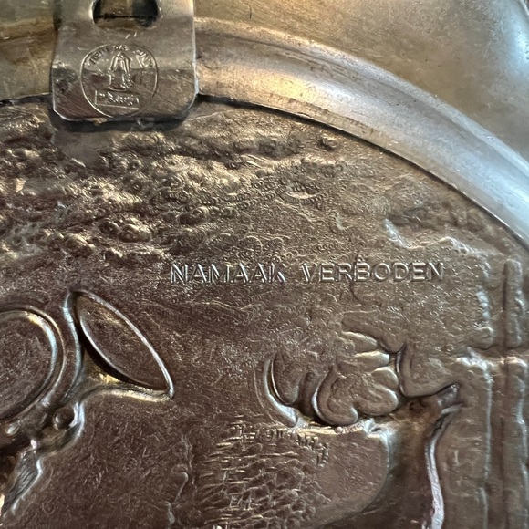German pewter plate - Picture 3 of 3